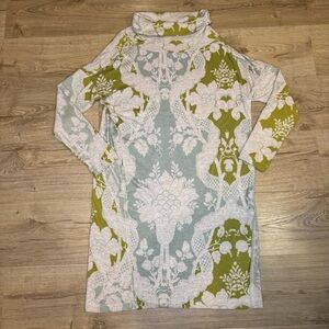 Saturday Sunday Anthropologie Sweater Dress Small Cowl Neck